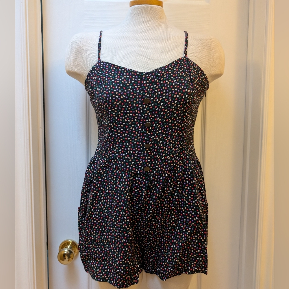 Forever 21 Heart Patterned Top